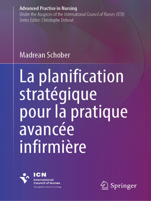 cover image of La planification stratégique pour la pratique avancée infirmière